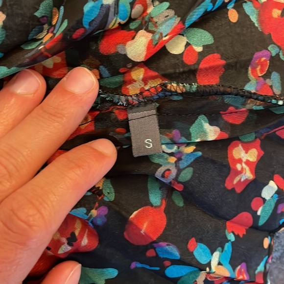 Anthropologie Eva Franco Pleated Swing Top - Picture 6 of 6